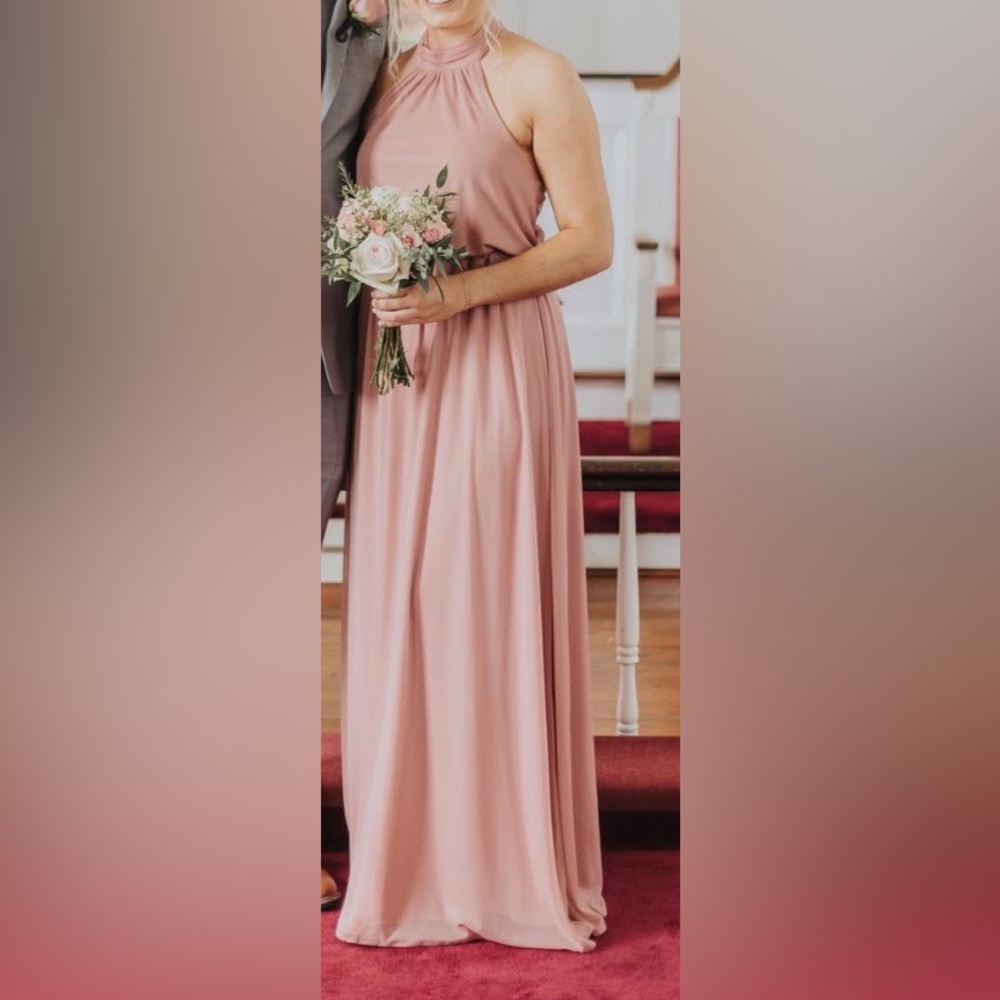 Azazie Dusty Rose Bridesmaid Dress